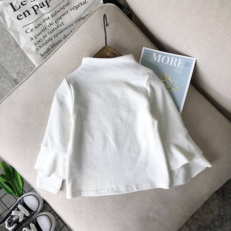 Girl's Shirt and Plaid Skirt / Denim Overall