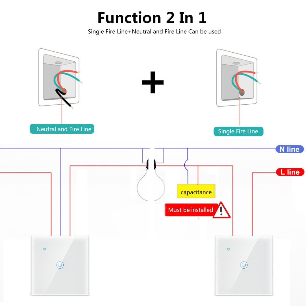 WiFi Smart Wall Light Switch