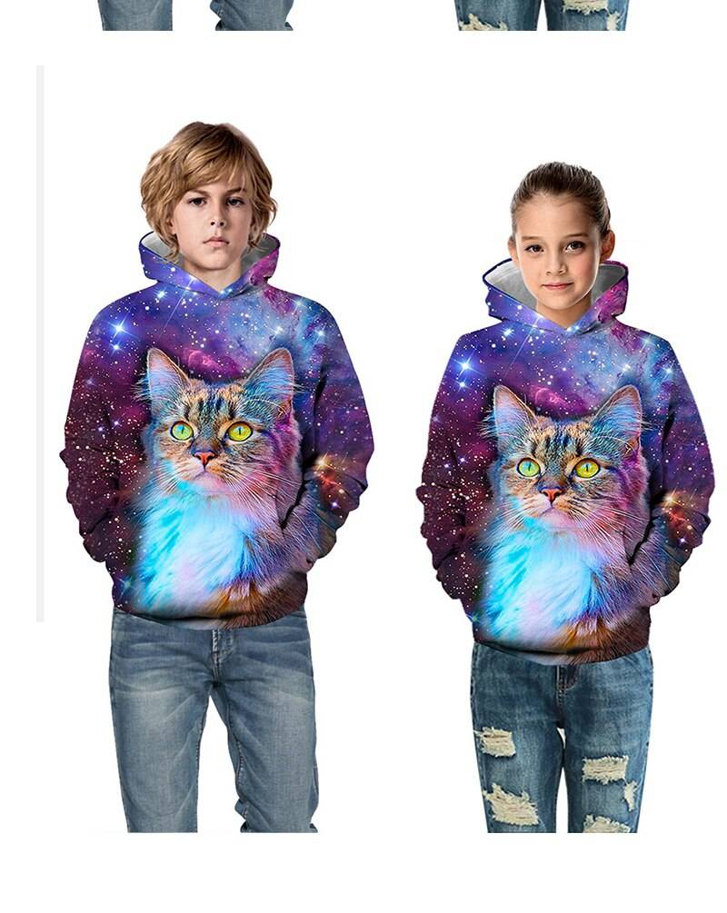 3D Printed Oversized Hoodie for Kids