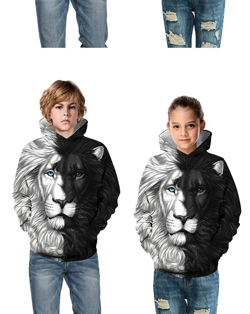 3D Printed Oversized Hoodie for Kids