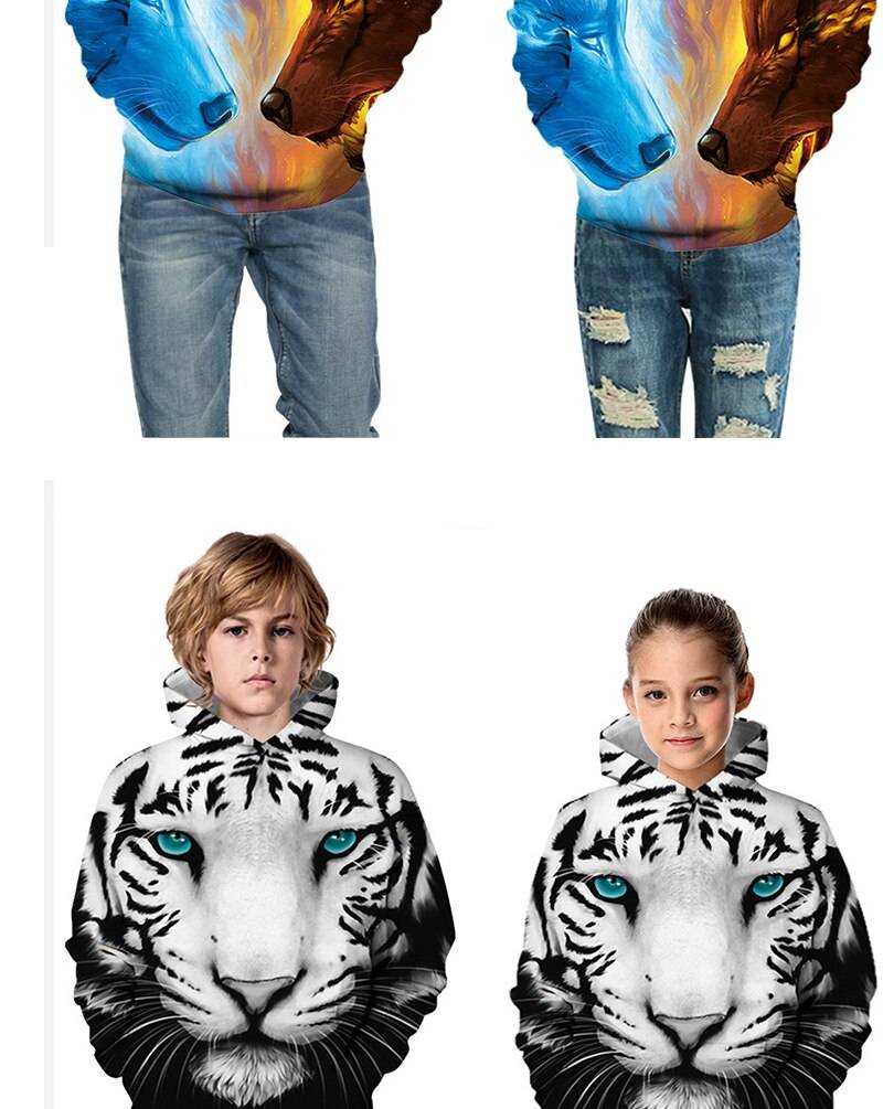 3D Printed Oversized Hoodie for Kids