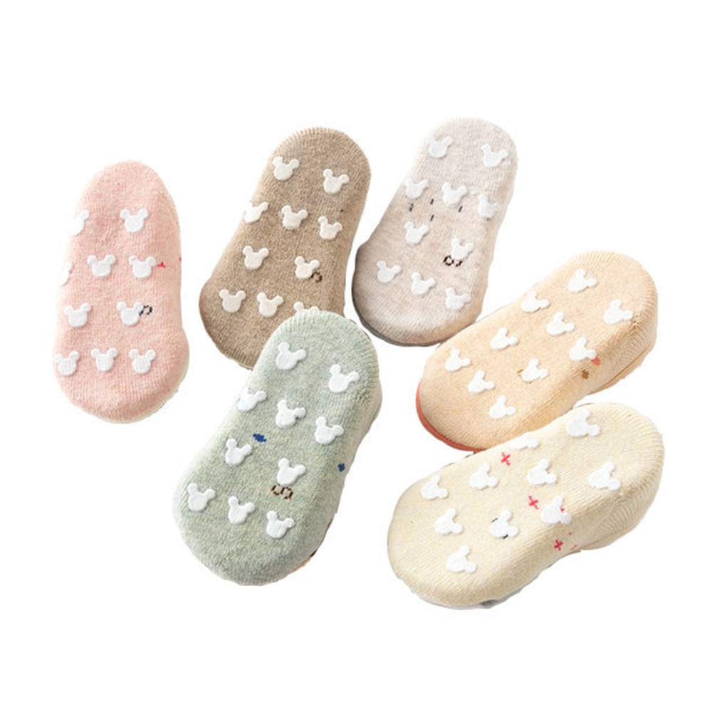 Anti Slip Soft Baby Socks with Animals Pattern