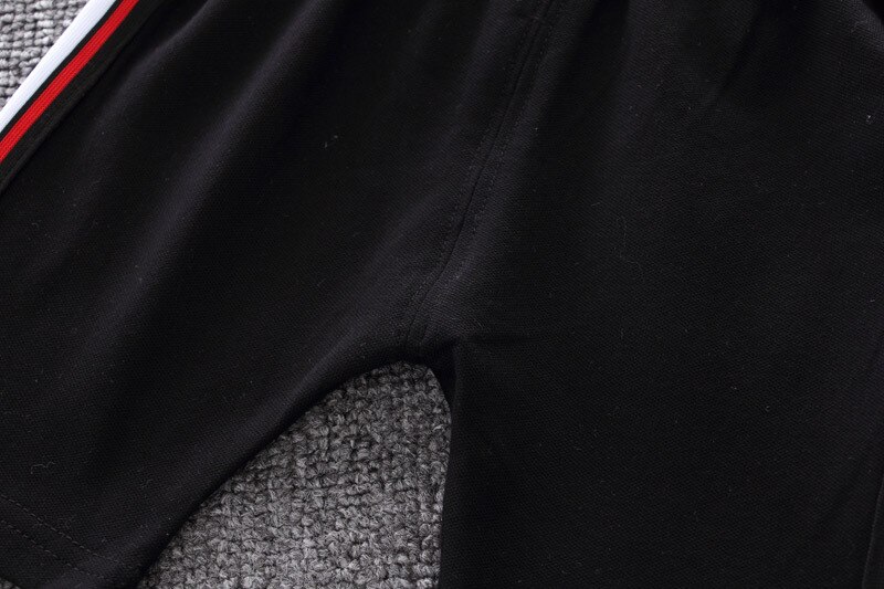 Cotton Boys' Clothing Set in White and Grey