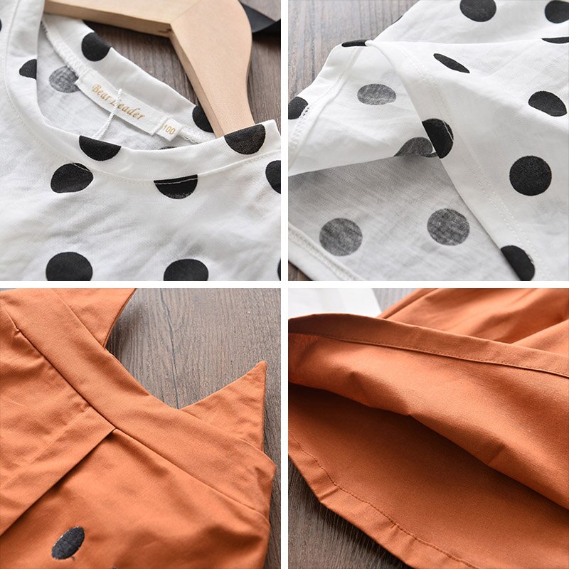 Girls Summer Printed Clothes Set 2 Pcs