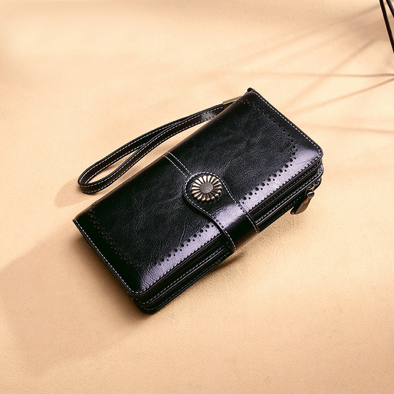 Women's Clutch Leather Wallet