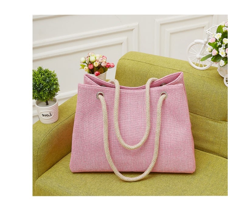 Women's Rustic Japanese Style Tote Big