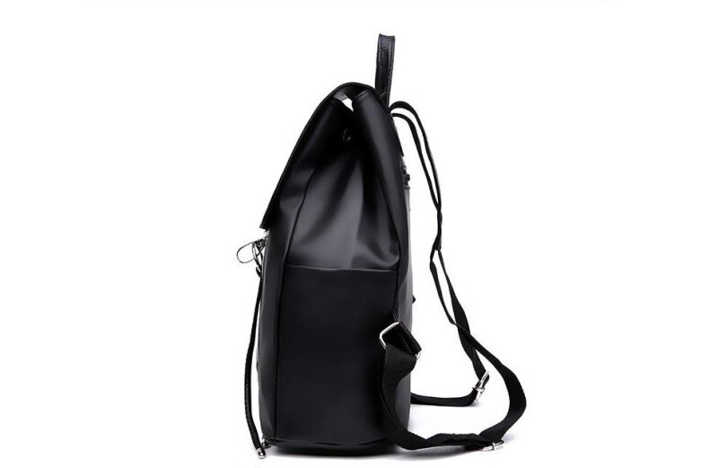 Waterproof Black Nylon Backpack