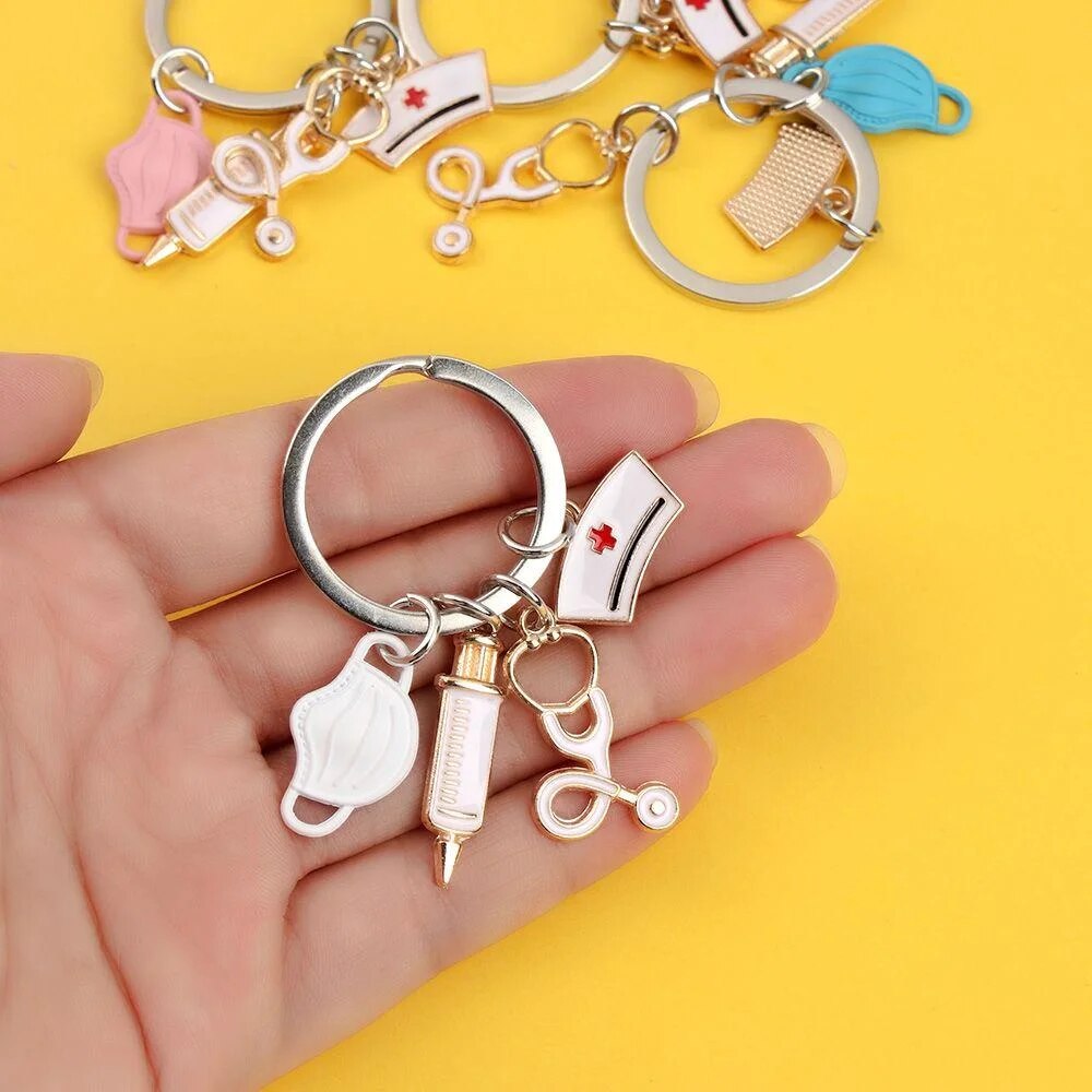 Handmade Medical Tool Keychain