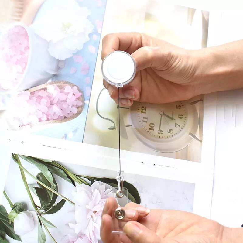 Cure Retractable Badge Reel for Medical Workers