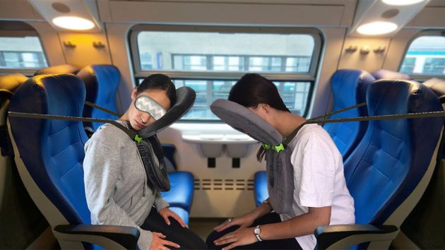 Folding Neck Support Travel Pillows