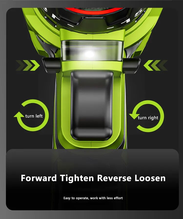 YingEyes 21V Manual Drill Rechargeable Electric Driver Lithium Battery Household Multi-Function Two-Speed Power Tools