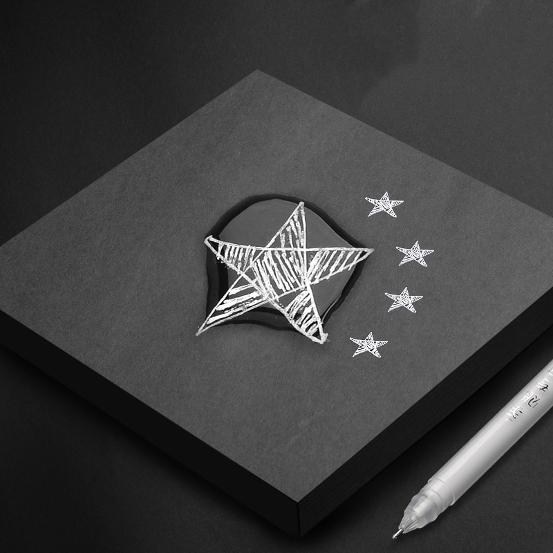 Set of 3 Waterproof Gel Pens