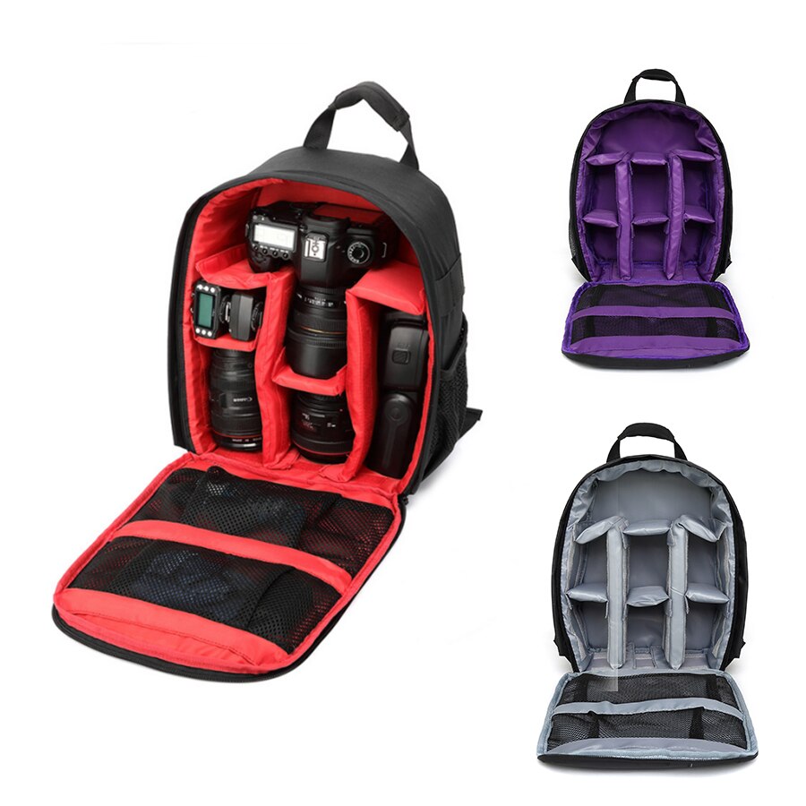 Multi-functional Camera Backpack Video Digital DSLR Bag Waterproof Outdoor Camera Bag Case