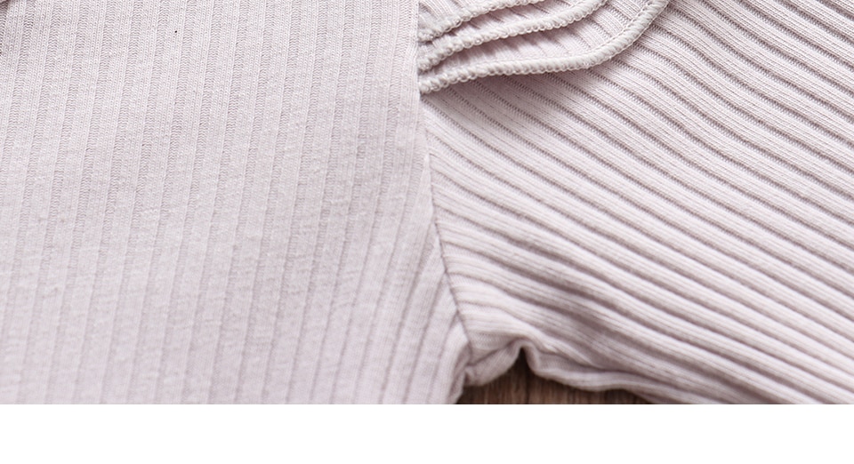 Baby Girls Long Sleeve Romper Pants Hairband Set