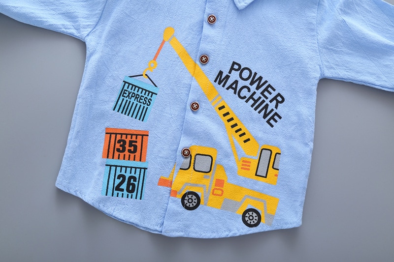 Baby Boy's Plaid Cotton Long Sleeve Shirt