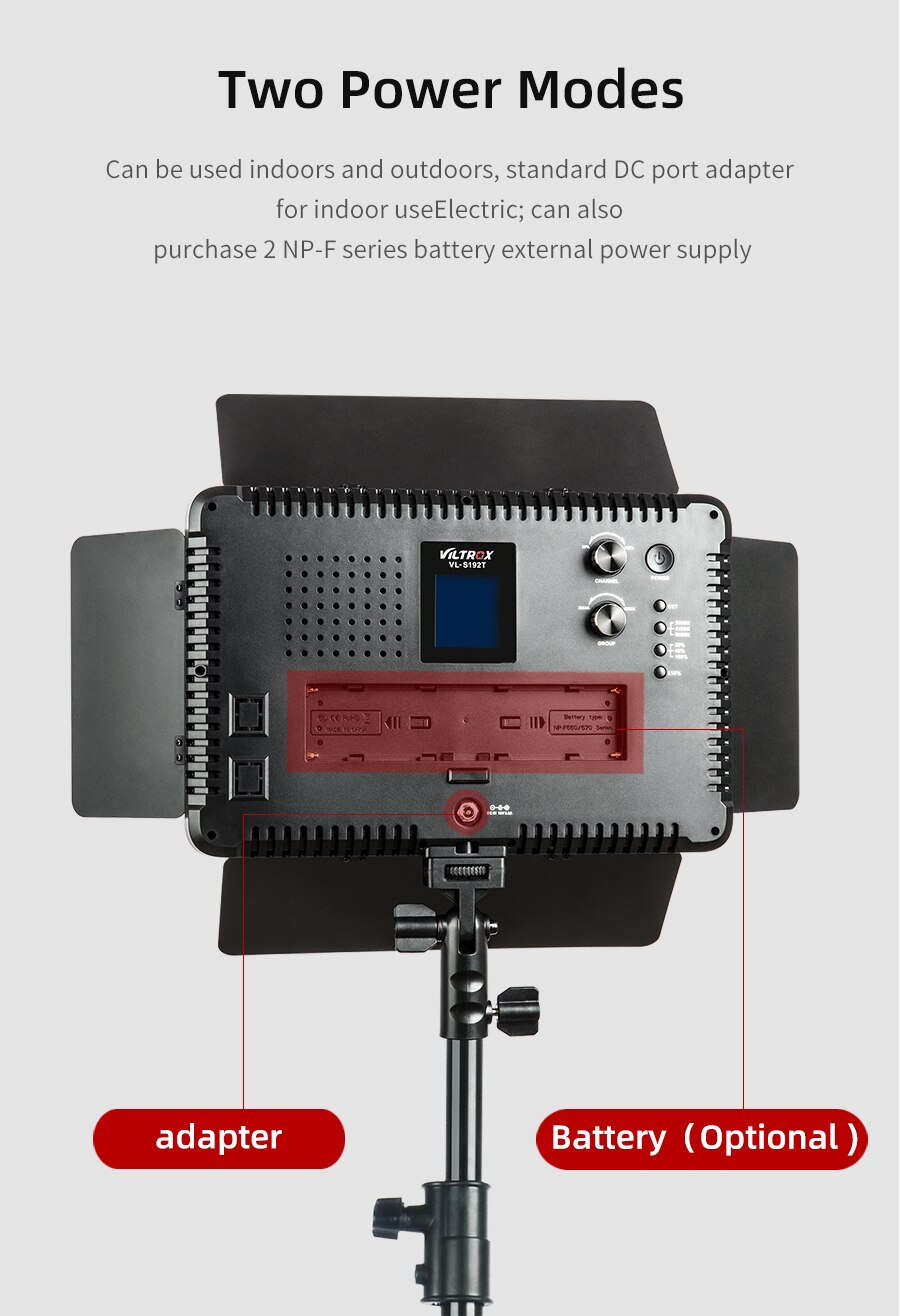 LED Video Light Panel