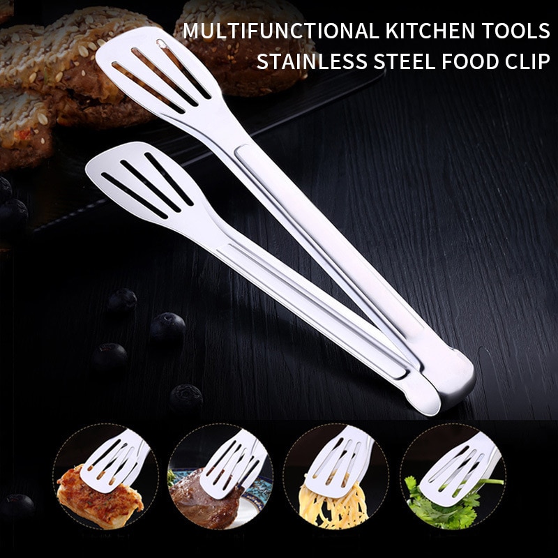Stainless Steel Food Tong Set 3 Pcs