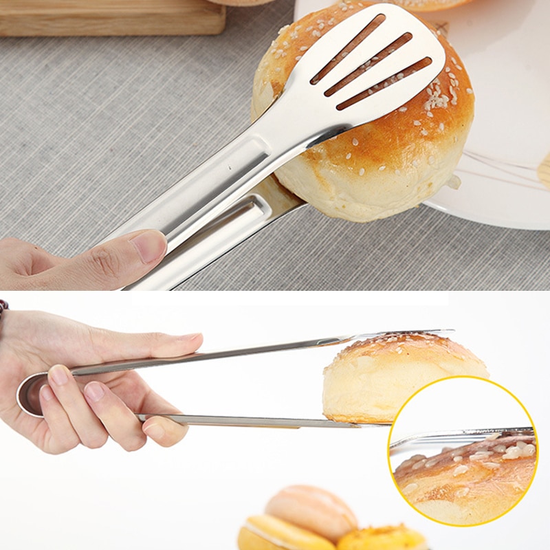 Stainless Steel Food Tong Set 3 Pcs