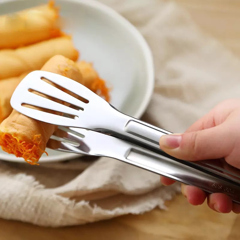 Stainless Steel Food Tong Set 3 Pcs