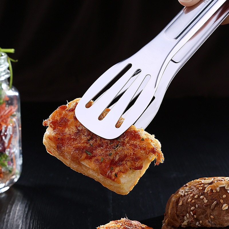 Stainless Steel Food Tong Set 3 Pcs