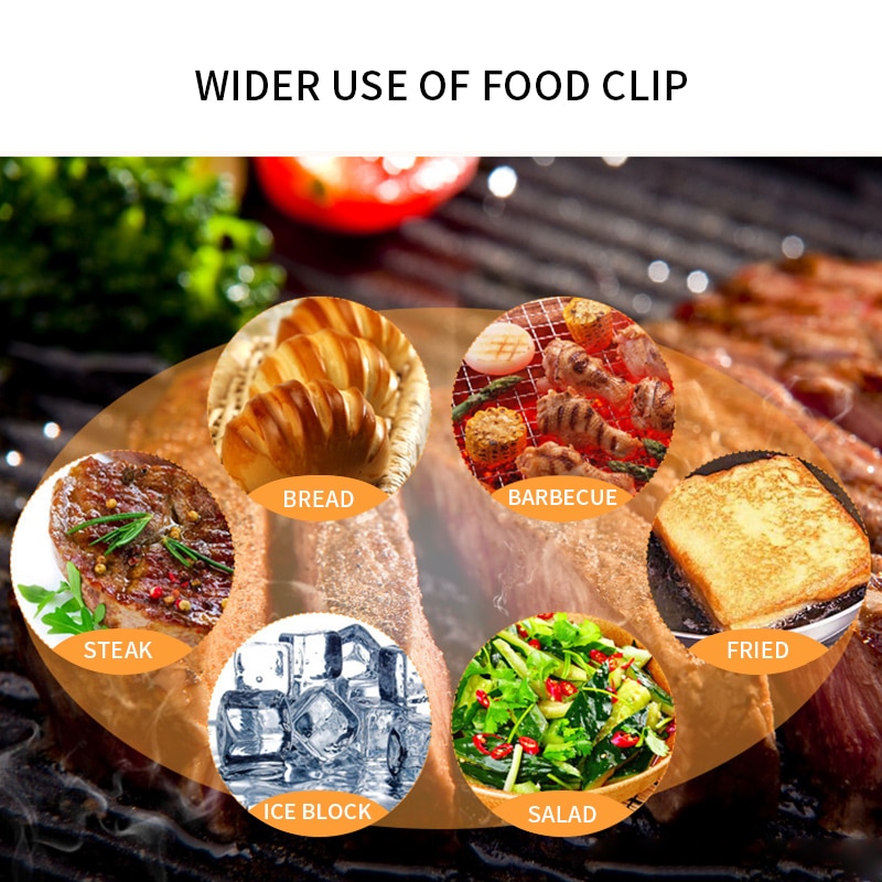 Stainless Steel Food Tong Set 3 Pcs