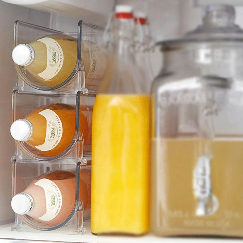 Refrigerator Bottle Storage Rack