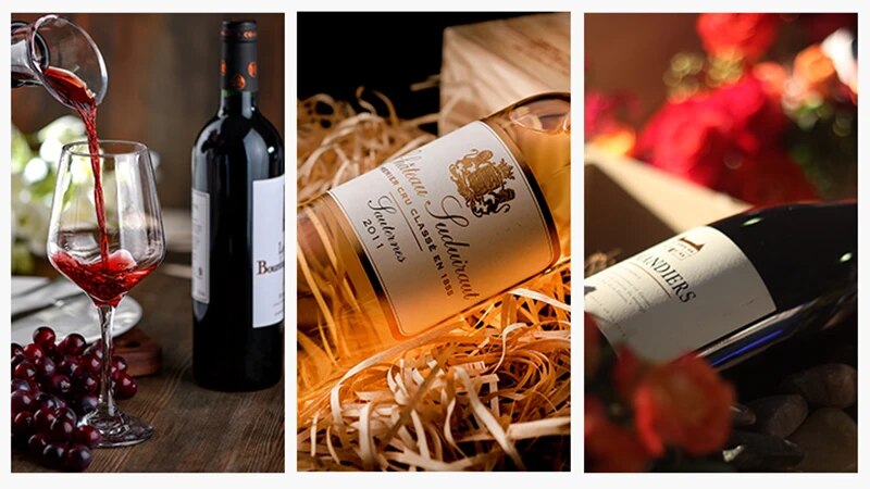 Stainless Steel Wine Bottle Opener with Pourers and Stoppers Set