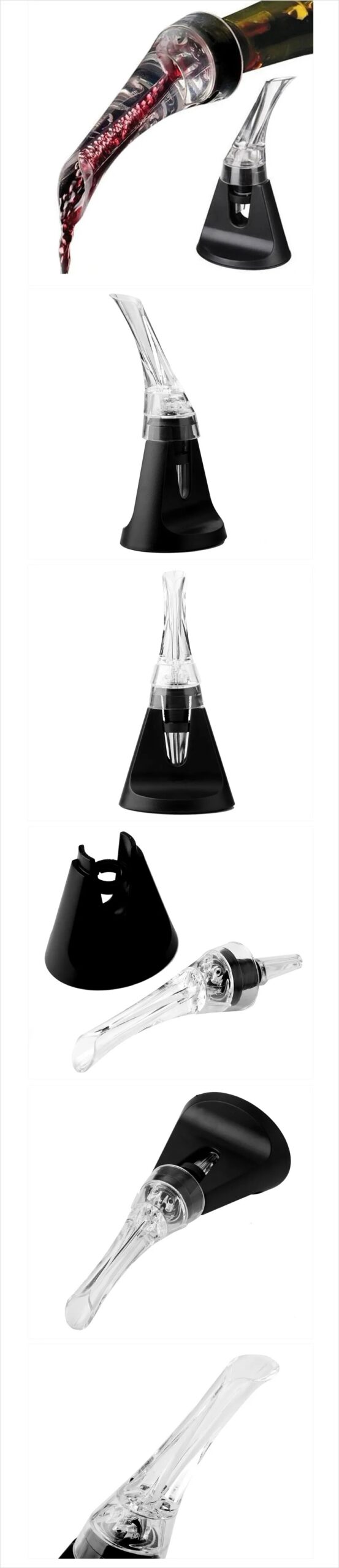 Portable Acrylic Wine Pourers