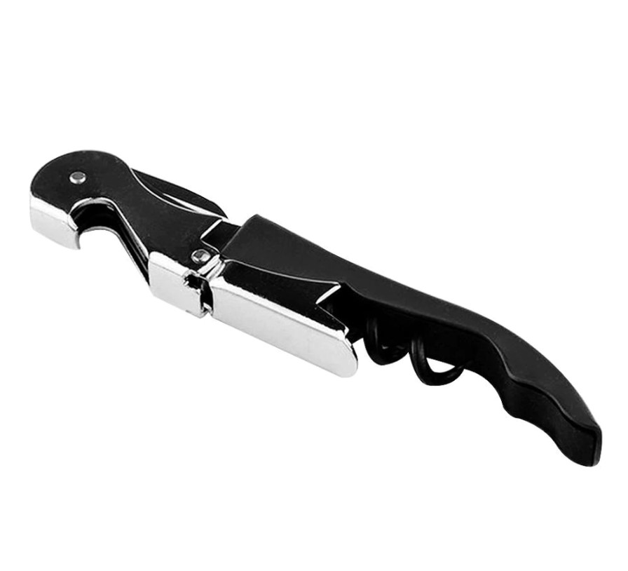 Stainless Steel Bottle Opener and Stopper 4 Pcs Set