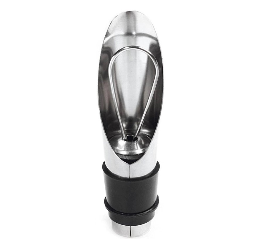 Stainless Steel Bottle Opener and Stopper 4 Pcs Set