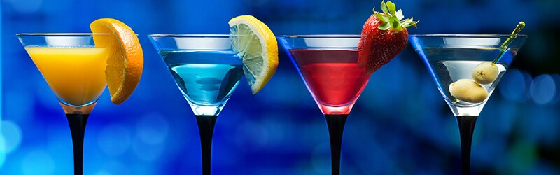 Colorful Cocktail Whisky Set, 9 Pcs