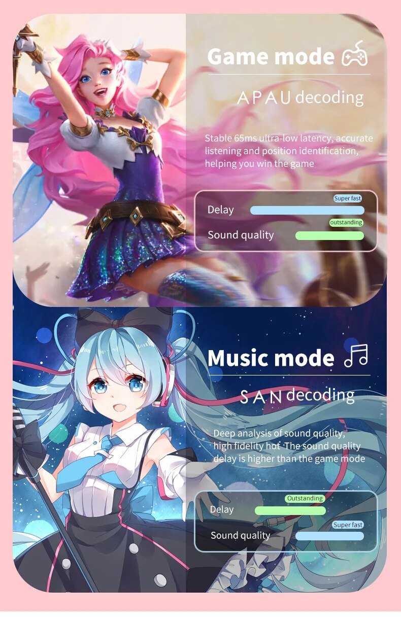 Cat Ear Gamer Headset with Bracelet