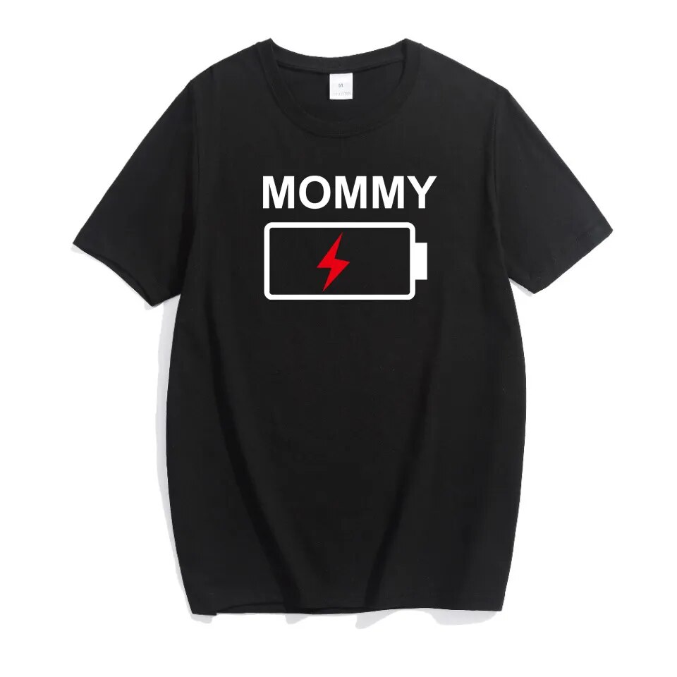 Family Matching Black T-Shirt