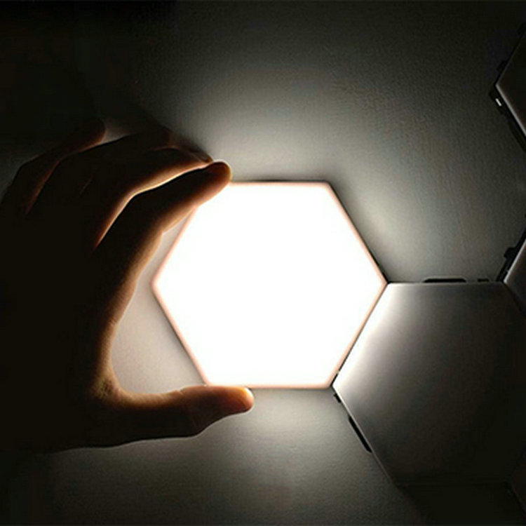 Colorful Touch Control Honeycomb LED Wall Lamp