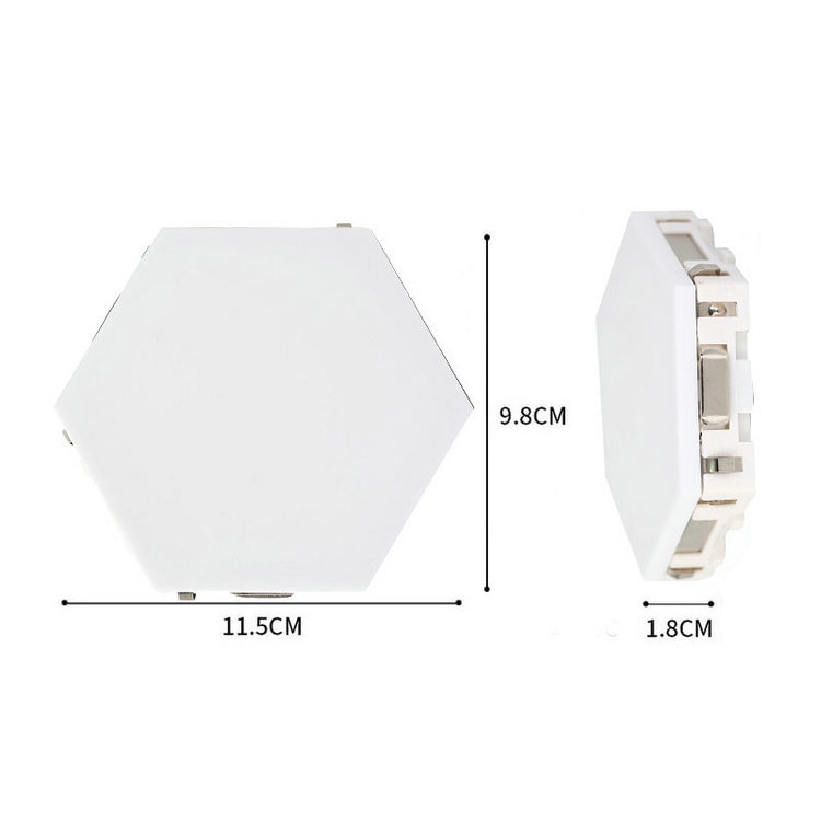 Colorful Touch Control Honeycomb LED Wall Lamp
