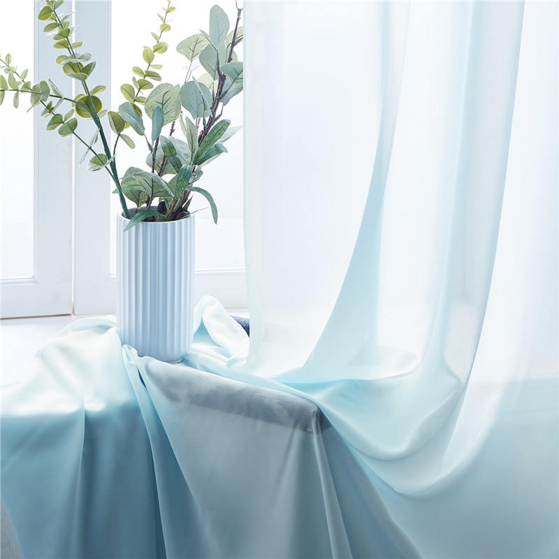 Modern Plain Voile Curtain