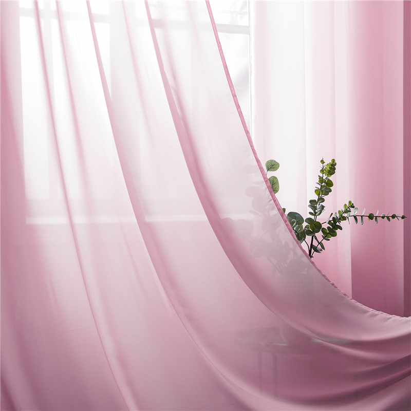 Modern Plain Voile Curtain