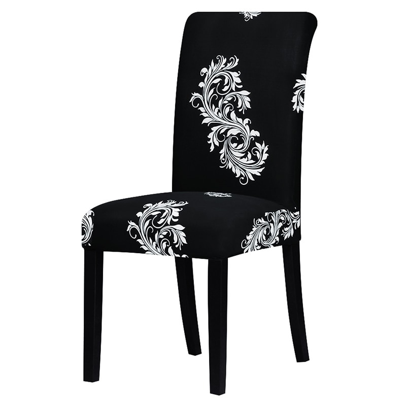 Colorful Patterned Elastic Chair Cover