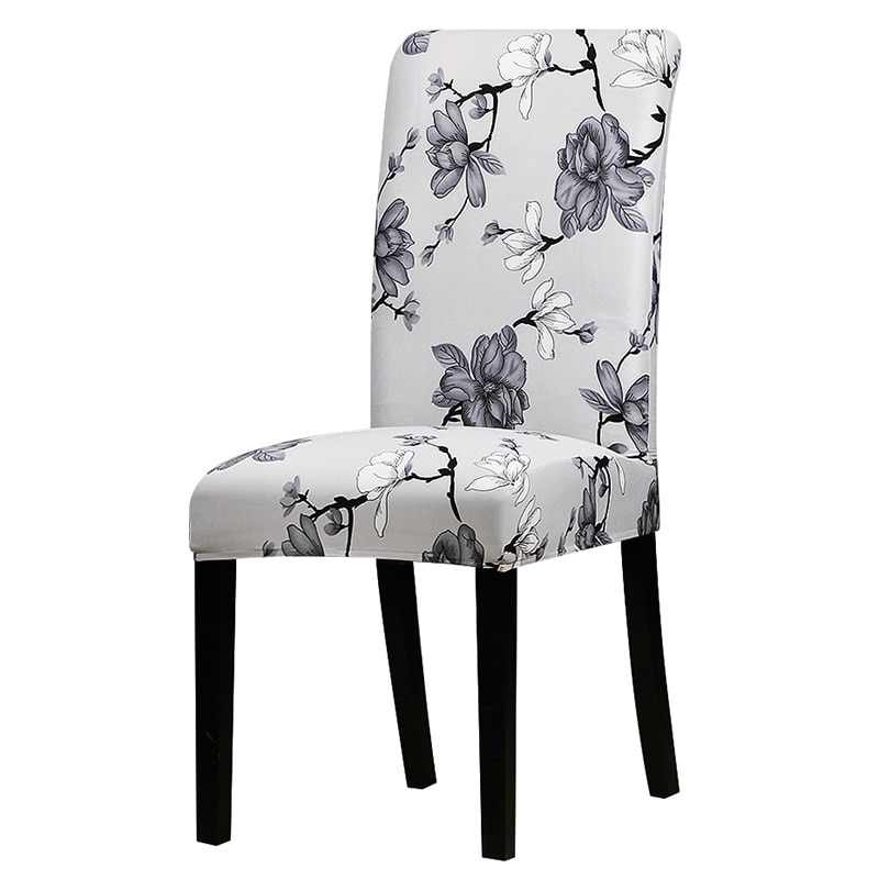 Colorful Patterned Elastic Chair Cover
