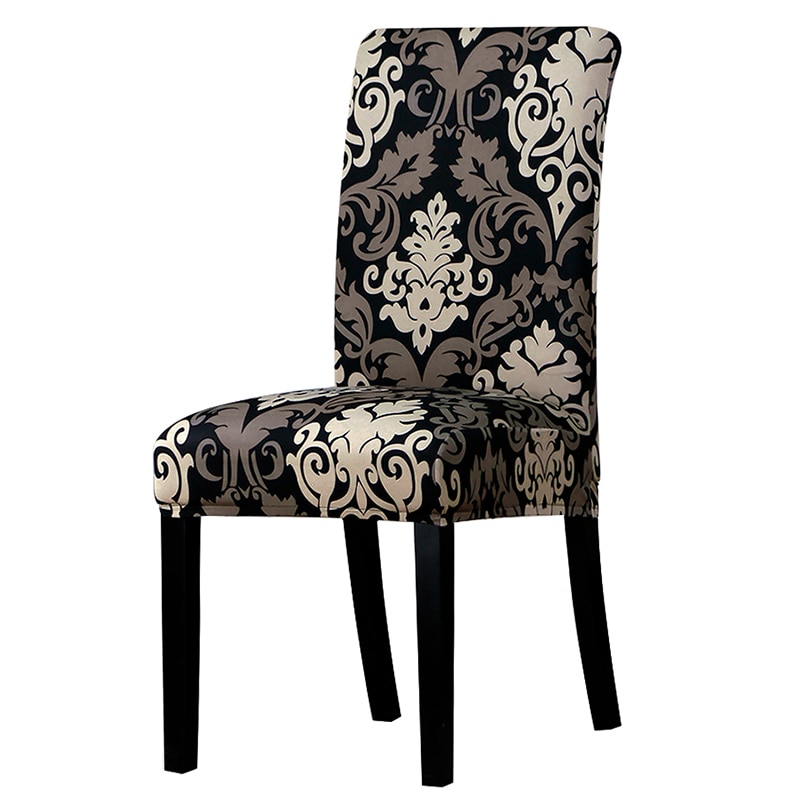 Colorful Patterned Elastic Chair Cover