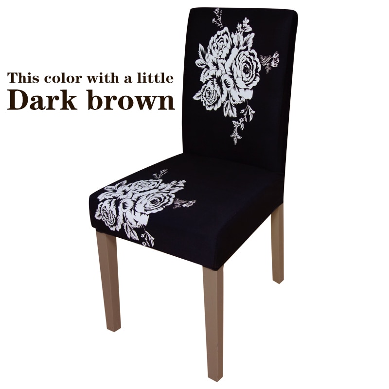 Colorful Patterned Elastic Chair Cover
