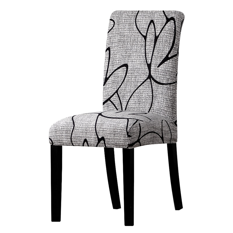 Colorful Patterned Elastic Chair Cover
