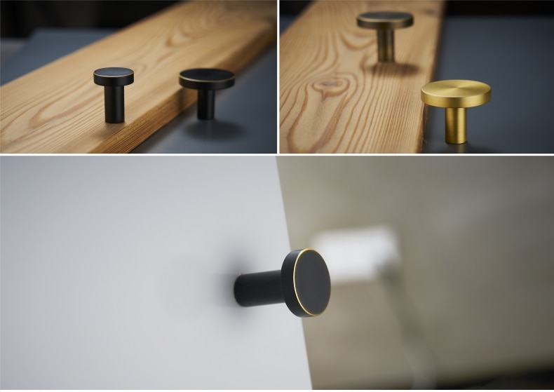 Gold/Black/Bronze Brass Handles for Kitchen