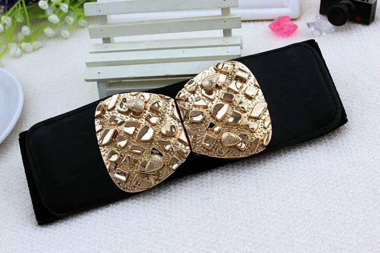 Women's Korean Style Elastic Wide Belt