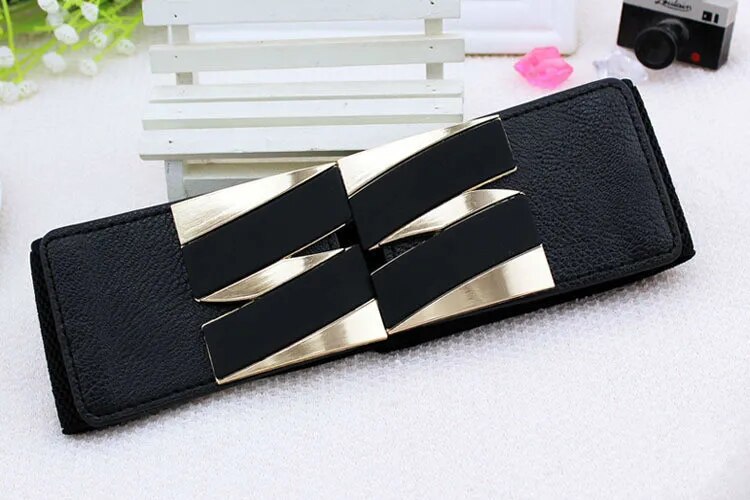Women's Korean Style Elastic Wide Belt