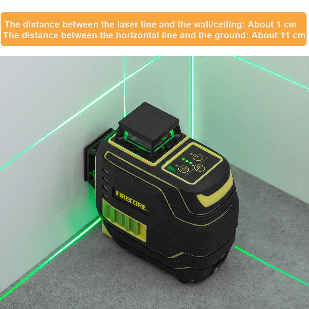 3D Green Laser Level