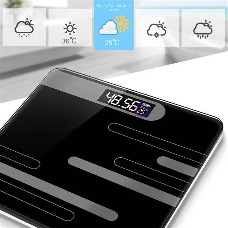 LCD Display Smart Bathroom Scale