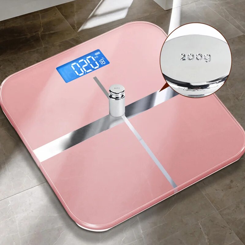 LCD Display Smart Bathroom Scale