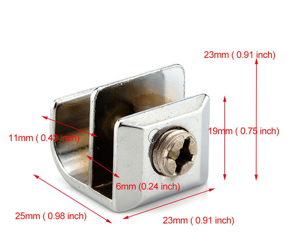 Plane Glass Clamps With Handles