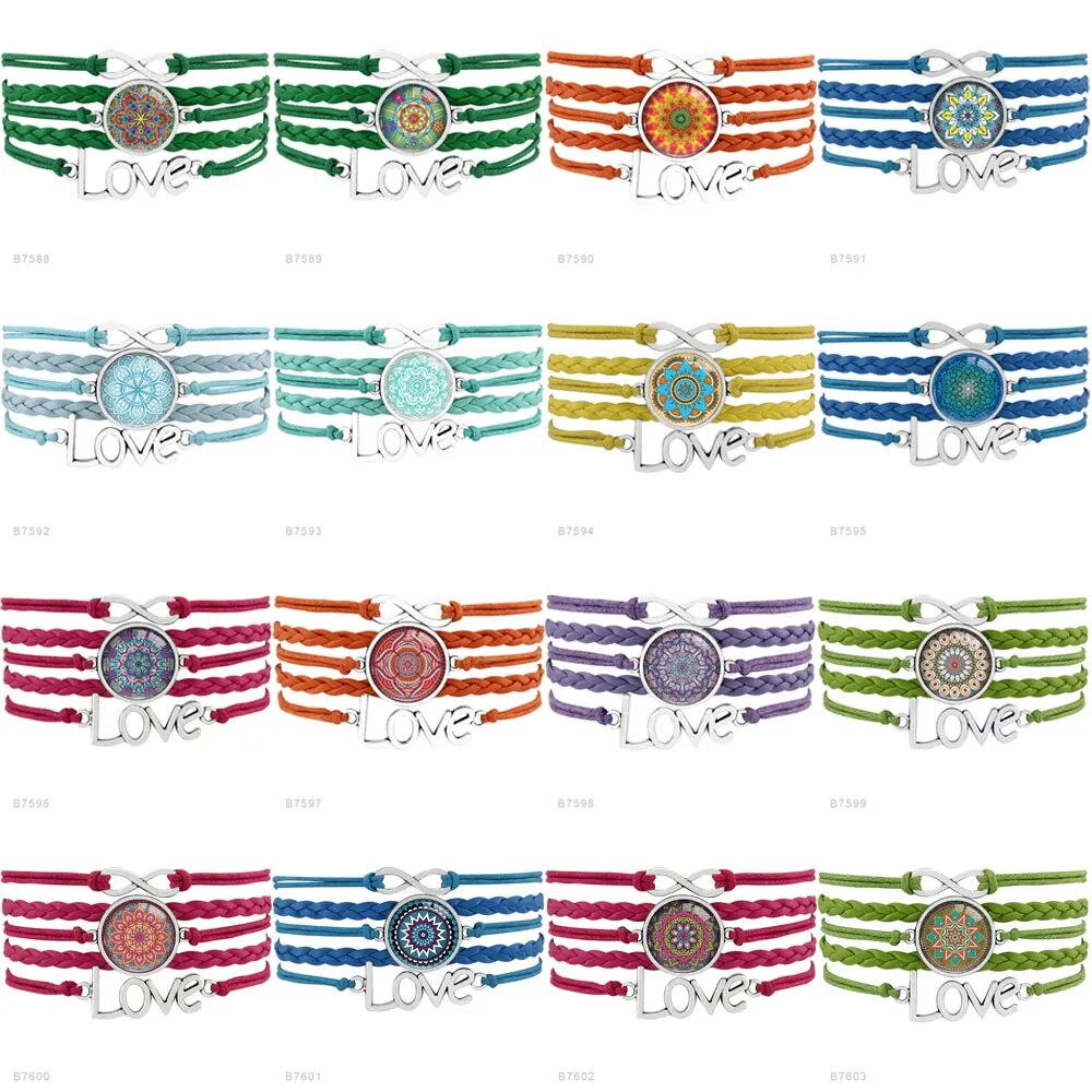 Leather Charm Bracelet For Girls